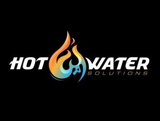 Hot Water Solutions logo design by DreamLogoDesign