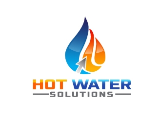 Hot Water Solutions logo design by jenyl
