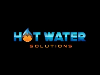 Hot Water Solutions logo design by naldart