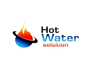 Hot Water Solutions logo design by bougalla005