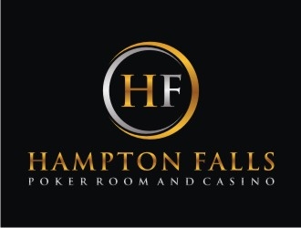 Hampton Falls Poker Room and Casino logo design by sabyan