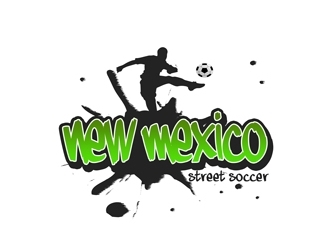 New Mexico Street Soccer logo design by bougalla005