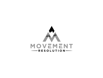 Movement Resolution logo design by bricton