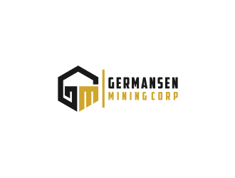 Germansen Mining Corp logo design by bricton