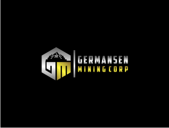 Germansen Mining Corp logo design by bricton