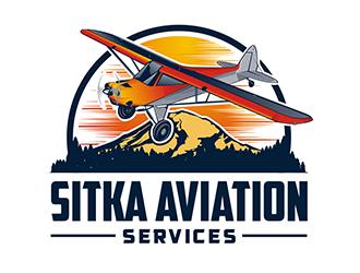 Sitka Aviation Services logo design by Optimus