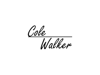 Cole Walker logo design by Drago