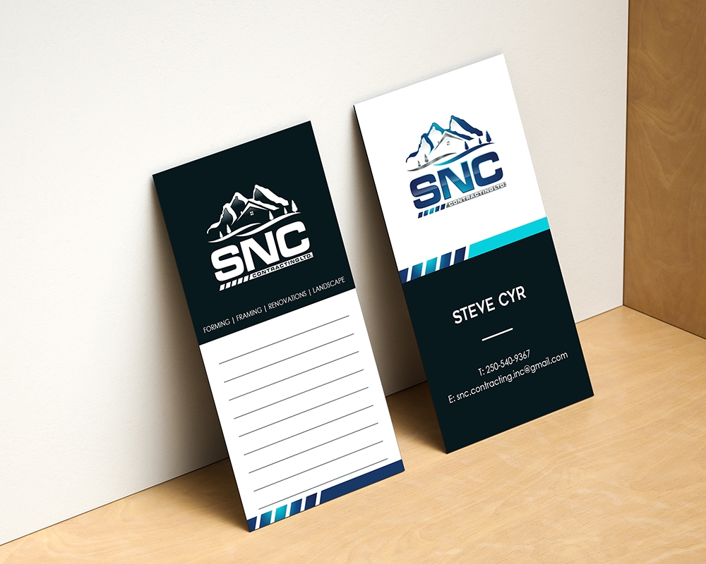 SNC CONTRACTING  logo design by mykrograma