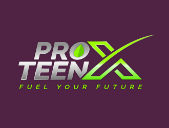 PRO-TEEN X logo design by spiritz