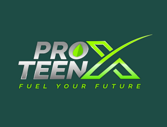 PRO-TEEN X logo design by spiritz