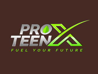 PRO-TEEN X logo design by spiritz