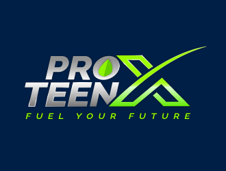 PRO-TEEN X logo design by spiritz