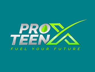 PRO-TEEN X logo design by spiritz