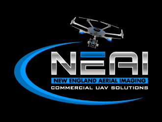 New England Aerial Imaging (NEAI) logo design by pencilhand