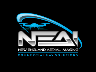 New England Aerial Imaging (NEAI) logo design by AisRafa