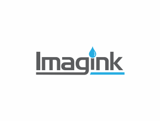 Imagink logo design by giphone
