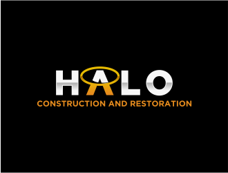 Halo Construction and Restoration logo design by FloVal