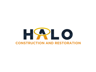 Halo Construction and Restoration logo design by FloVal