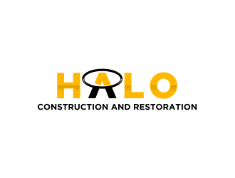 Halo Construction and Restoration logo design by FloVal