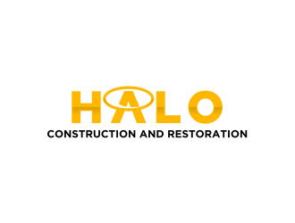 Halo Construction and Restoration logo design by FloVal