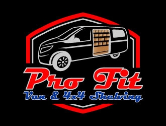 Pro-Fit Van & 4x4 Shelving logo design by daywalker