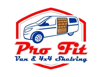 Pro-Fit Van & 4x4 Shelving logo design by daywalker