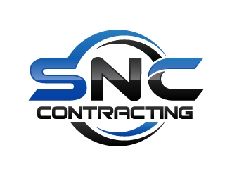 SNC CONTRACTING  logo design by ORPiXELSTUDIOS
