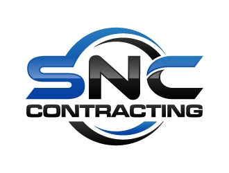 SNC CONTRACTING  logo design by ORPiXELSTUDIOS