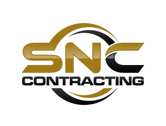 SNC CONTRACTING  logo design by ORPiXELSTUDIOS
