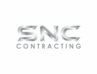 SNC CONTRACTING  logo design by giphone