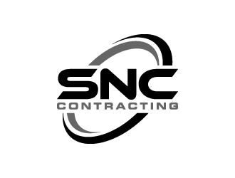 SNC CONTRACTING  logo design by denfransko