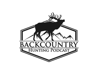 Backcountry Hunting Podcast logo design by fastsev