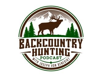 Backcountry Hunting Podcast logo design by jaize
