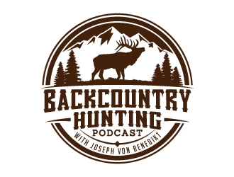Backcountry Hunting Podcast logo design by jaize