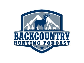 Backcountry Hunting Podcast logo design by J0s3Ph