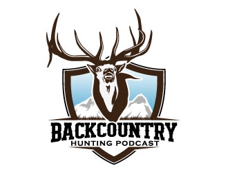 Backcountry Hunting Podcast logo design by daywalker
