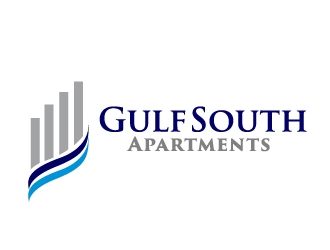 Gulf South Apartments logo design by art-design