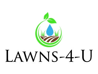 Lawns-4-U logo design by jetzu