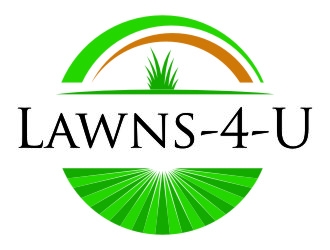 Lawns-4-U logo design by jetzu