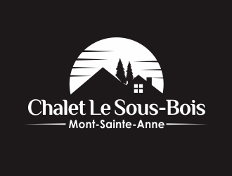 Chalet Le Sous-Bois    Mont-Sainte-Anne logo design by YONK