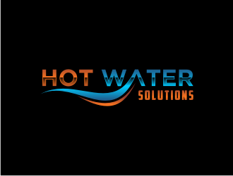 Hot Water Solutions logo design by bricton