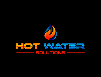 Hot Water Solutions logo design by done