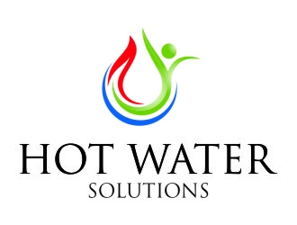 Hot Water Solutions logo design by jetzu