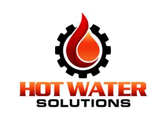 Hot Water Solutions logo design by kunejo