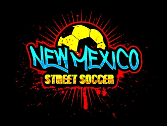New Mexico Street Soccer logo design by Ultimatum