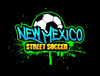 New Mexico Street Soccer logo design by Ultimatum