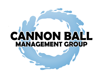 Cannon Ball Management Group logo design by nona