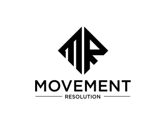 Movement Resolution logo design by evdesign