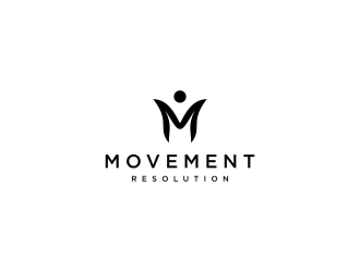 Movement Resolution logo design by Saefulamri