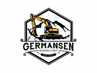 Germansen Mining Corp logo design by Eko_Kurniawan